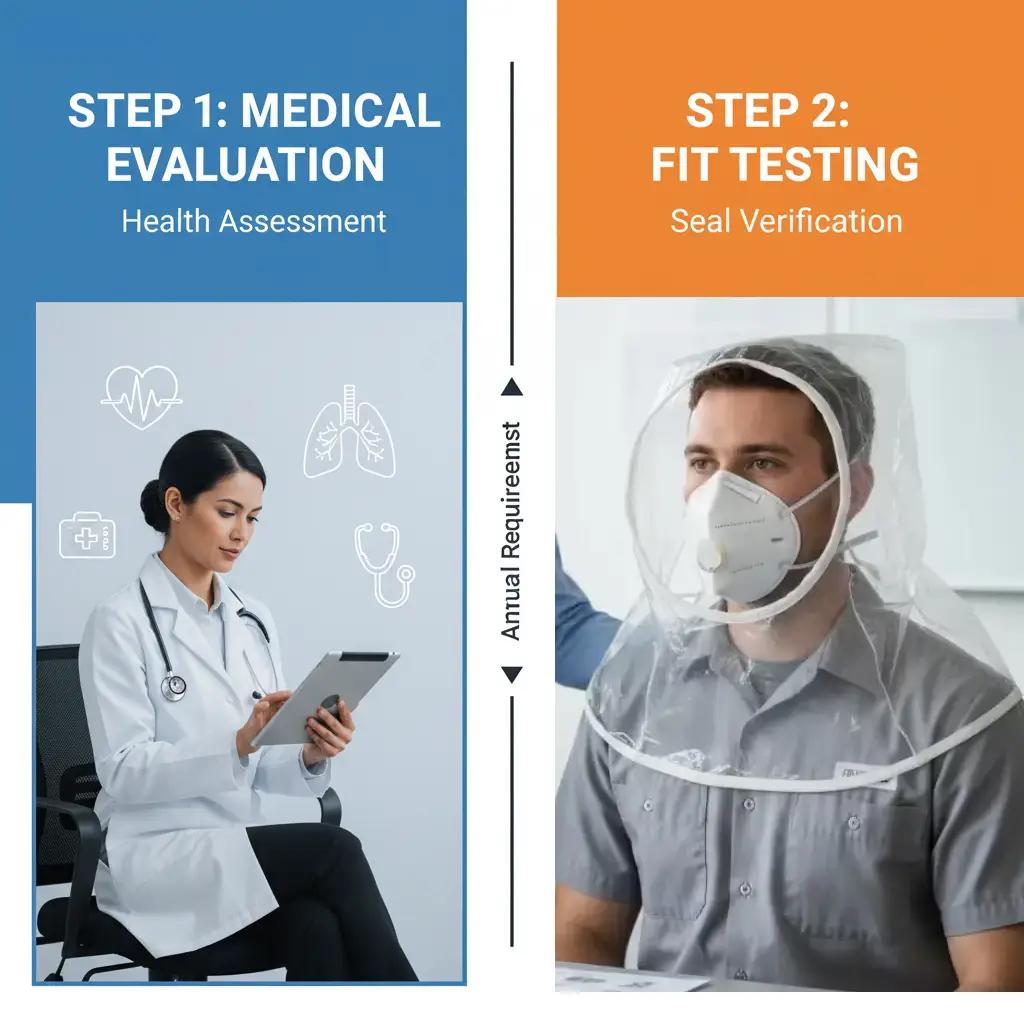 Respirator Fit Test vs Medical Evaluation: What's the Difference?