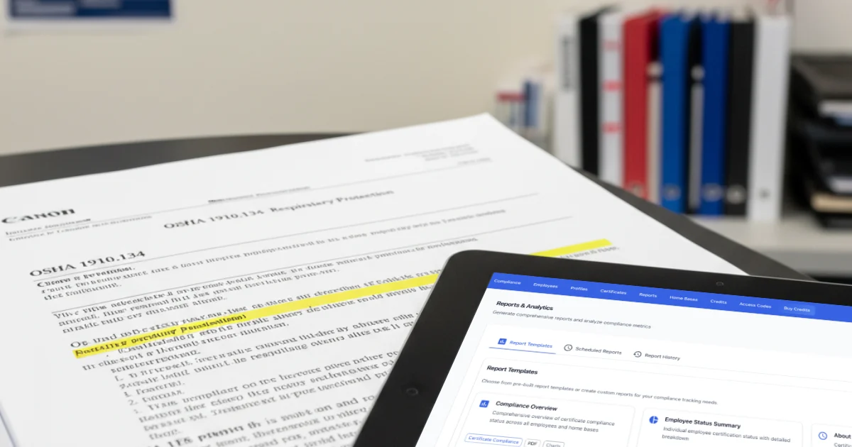 OSHA 1910.134 Respirator Medical Evaluation Requirements: Complete Compliance Guide